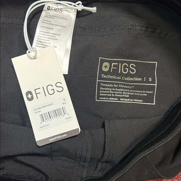 NWT Figs Kade Cargo Scrub Pants Size S - Picture 4 of 11